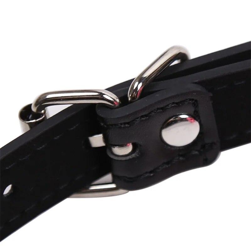 Silicone Mouth Shape Mouth Plug Bound Flirting Toy Adult Alternative Temperament and Interest Articles for Use Oral Sex Apparatu