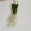Nepal Wool Felt Fruit & Vegetable Pendant Keychain Plush Doll