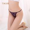 Talos Sexy Lady Love Heart Tanga Strappy G-String Krajka Duté kalhotky prozírají spodní prádlo