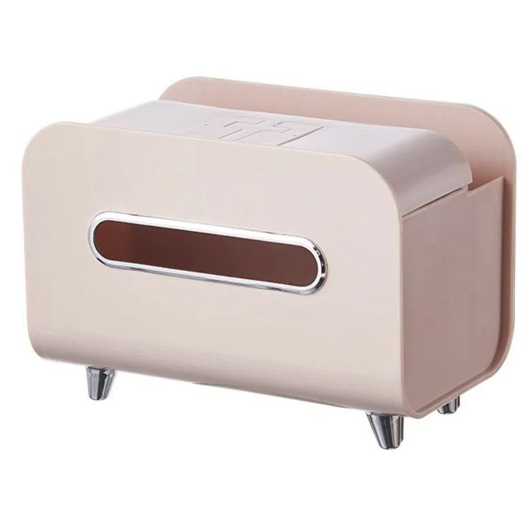 

Multi-functional Table Paper Box Home Decoration Napkin Case Creative Desktop Tissue Box Household Pink
