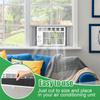 2 Pcs Window Air Conditioner Filters 24 X 15 X1/4Inch Cut To Fit Foam Replacement Filters,For FRIEDRICH,GE,Next Gen AC