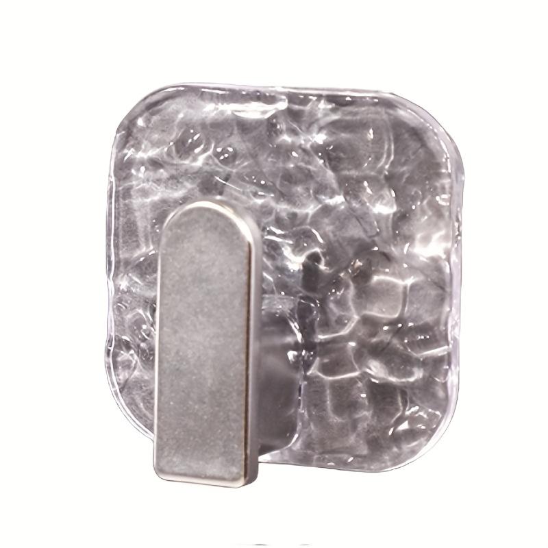 1pc Luxury Ice Flower Hook Wall-Mounted Storage Hook for Bathroom Towel Rack, Kitchen Utensil Rack, Easy-to-Use Hooks