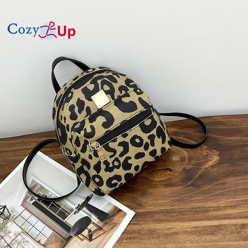 Przytulny Plecak Damski ze Wzorem Węża Plecak Turystyczny Rekreacyjny