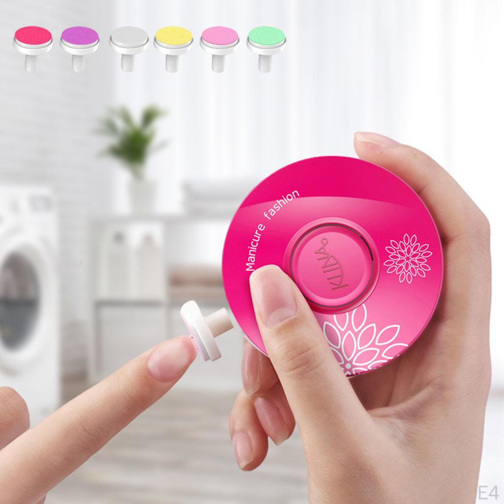 Powered And Electric Set 6 Grinding Heads Nail File for