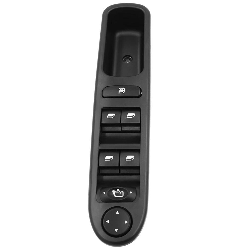 Car Replacement Part Electric Window Switch 307CC Window Control Panel Window Control Front Left Window Black Plastic Material