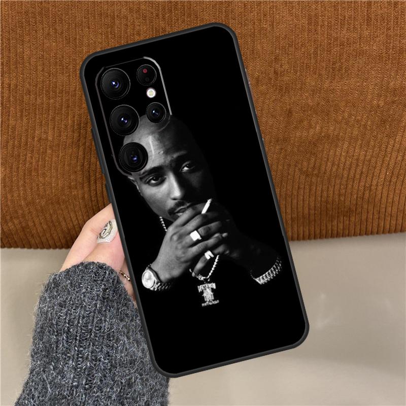 Tupac Shakur Phone Case For Samsung Galaxy S25 Ultra S9 S10 Plus S20 FE S21 S22 S23 S24 Ultra Back Cover