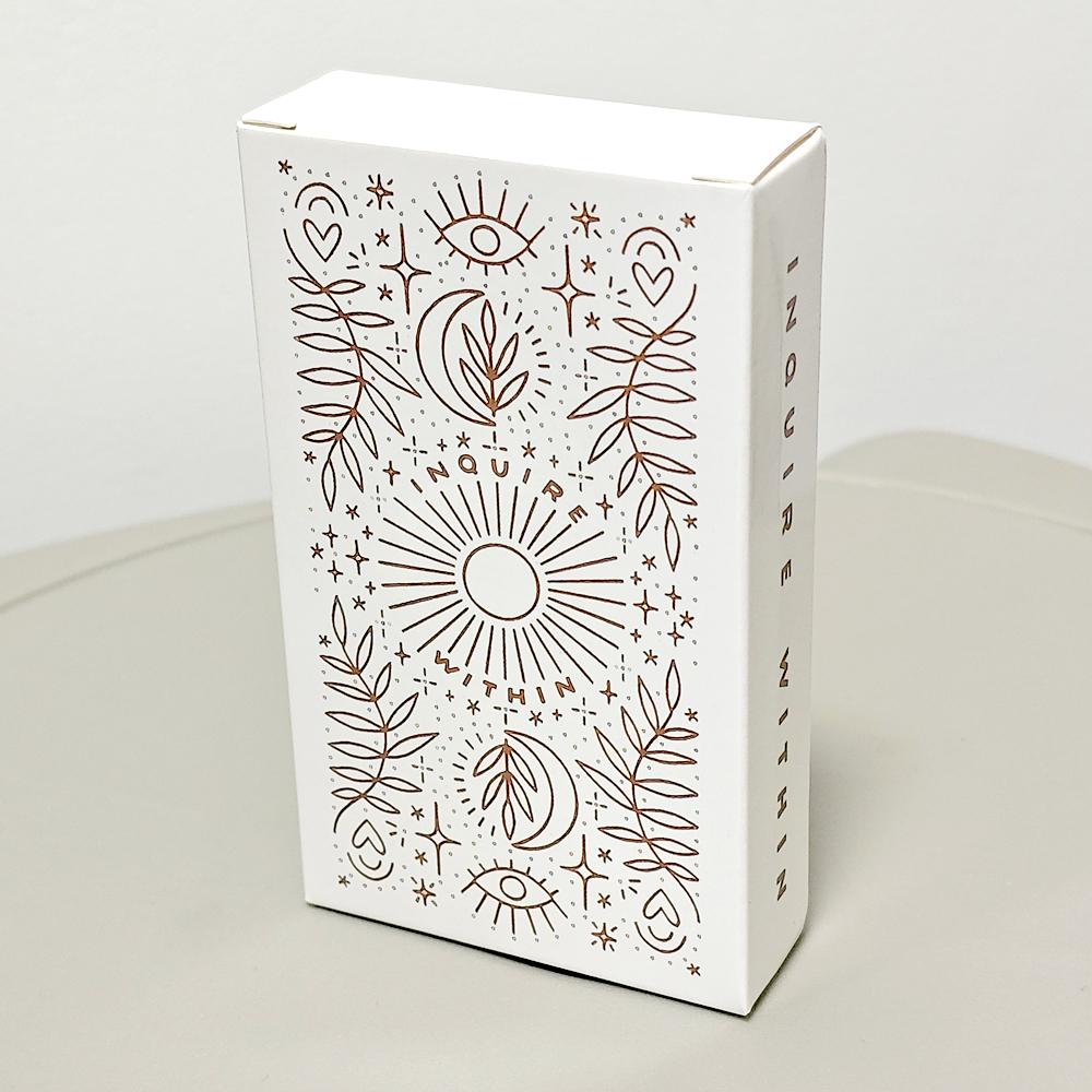 Inquire Within Deck 10.3*6cm 60 Hand Illustrated Oracle Cards To Inspire Inner Wisdom, Growth & Connectedness