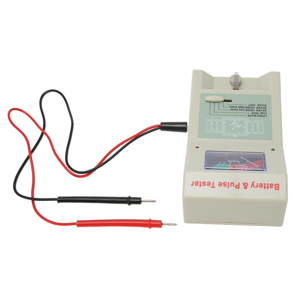 Watch Battery Tester Multifunction High Accuracy Watch Pulse Tester for Watchmakers and Watch Repairing Workers