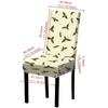 Milk-Silk Chair Cover Ins Style Printed Soft Dustproof Non-Slip Decorative Dining Cover Modern Minimalist Home Chair Protector