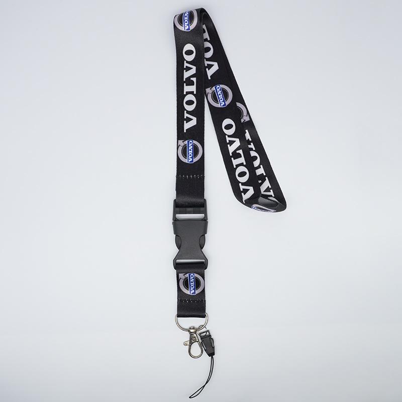 Cordão de Nylon Estilo Emblema Impresso Chaveiro de Carro Presente para Motocicleta Para Volvo S40 S80L S60 S90 XC40 XC60 XC90 V40 V60 V90 Acessório