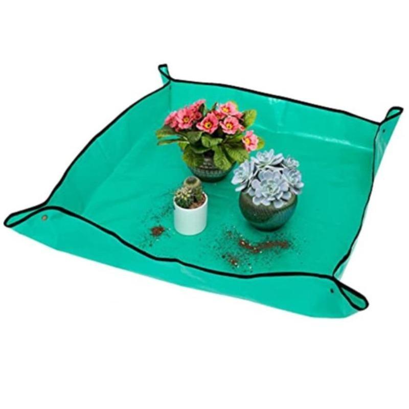 1Pc Garden Planting Mat Potting Mat for Succulent Plants Indoor Flower Pot Transplantation Plant Repotting Mat Waterproof