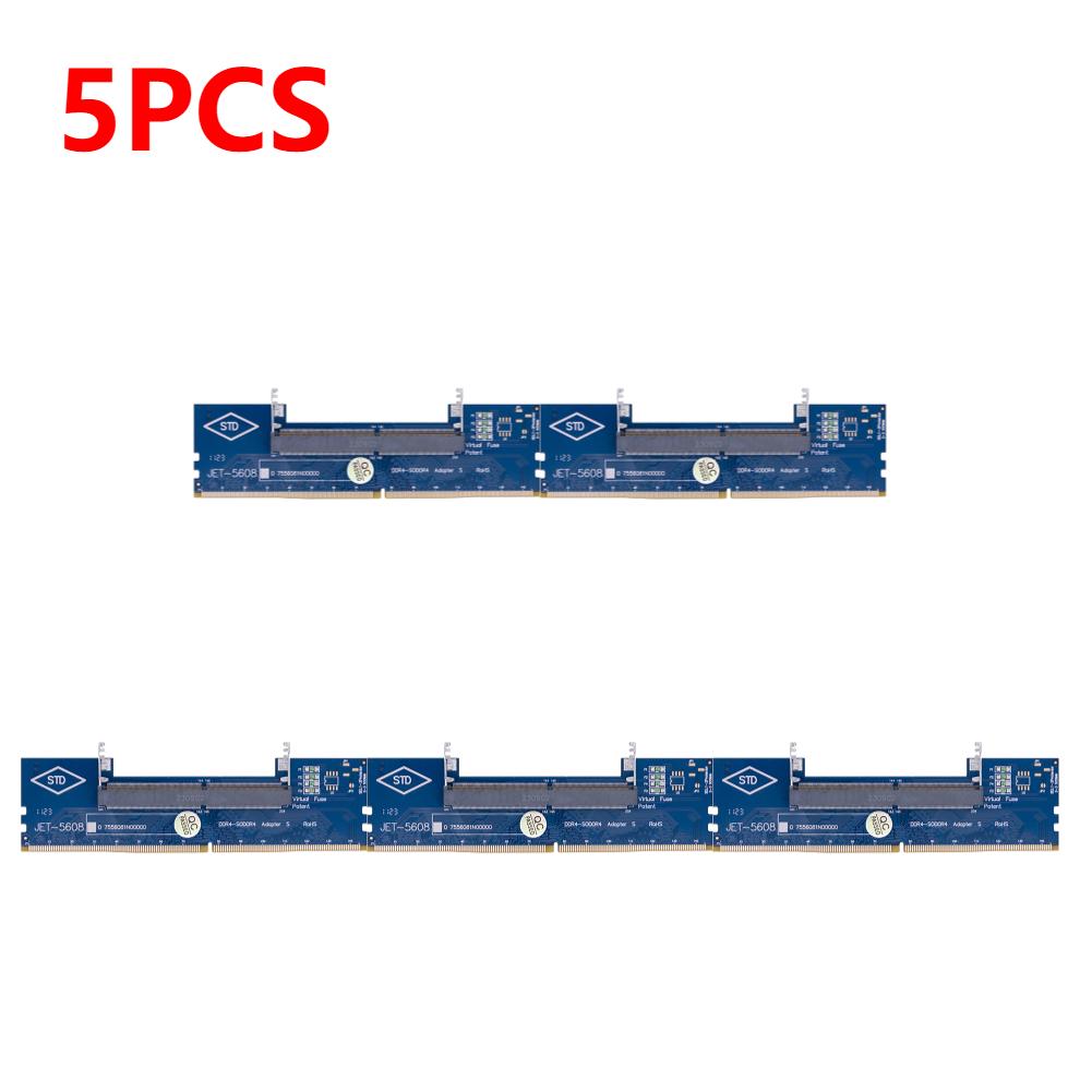 Laptop To Desktop Memory Adapter Card DDR3 DDR4 DDR5 SO-DIMM To PC DIMM Card Connector Card Memory Stick RAM Connector Adapter