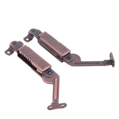 2PCS Adjustable Spring Lid Support Bronze Colored Cabinet Lid Hinge Lid Support Hinge  Workshop