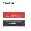 Car Safety Belt Cover Pads Auto Leather Shoulder Cushion Accessories For Honda civic accord fit jazz pilot CRV odyssey passport TO0