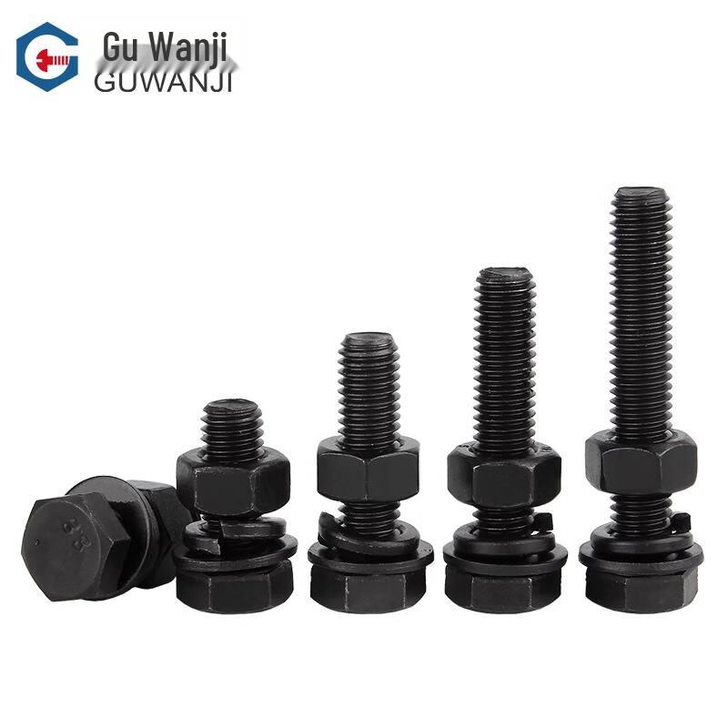 GUWANJI Grade 8.8 Hex Head Bolt & Nut Combination Set