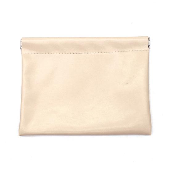 Coin Purse Portable Snap Closure Storage Pouch Earphone Bag Self-Closing Mini Cosmetic Bag