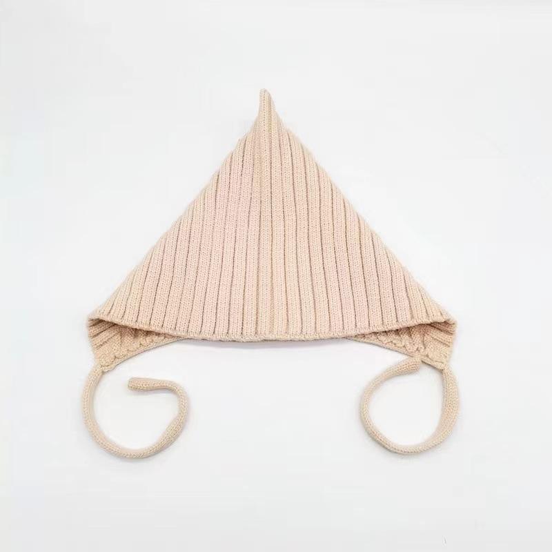 Children'S Hat Winter Women'S And Men'S Baby Knitted Hat Warm Tip Hat Baby Ear Protection Knitted Photography Props