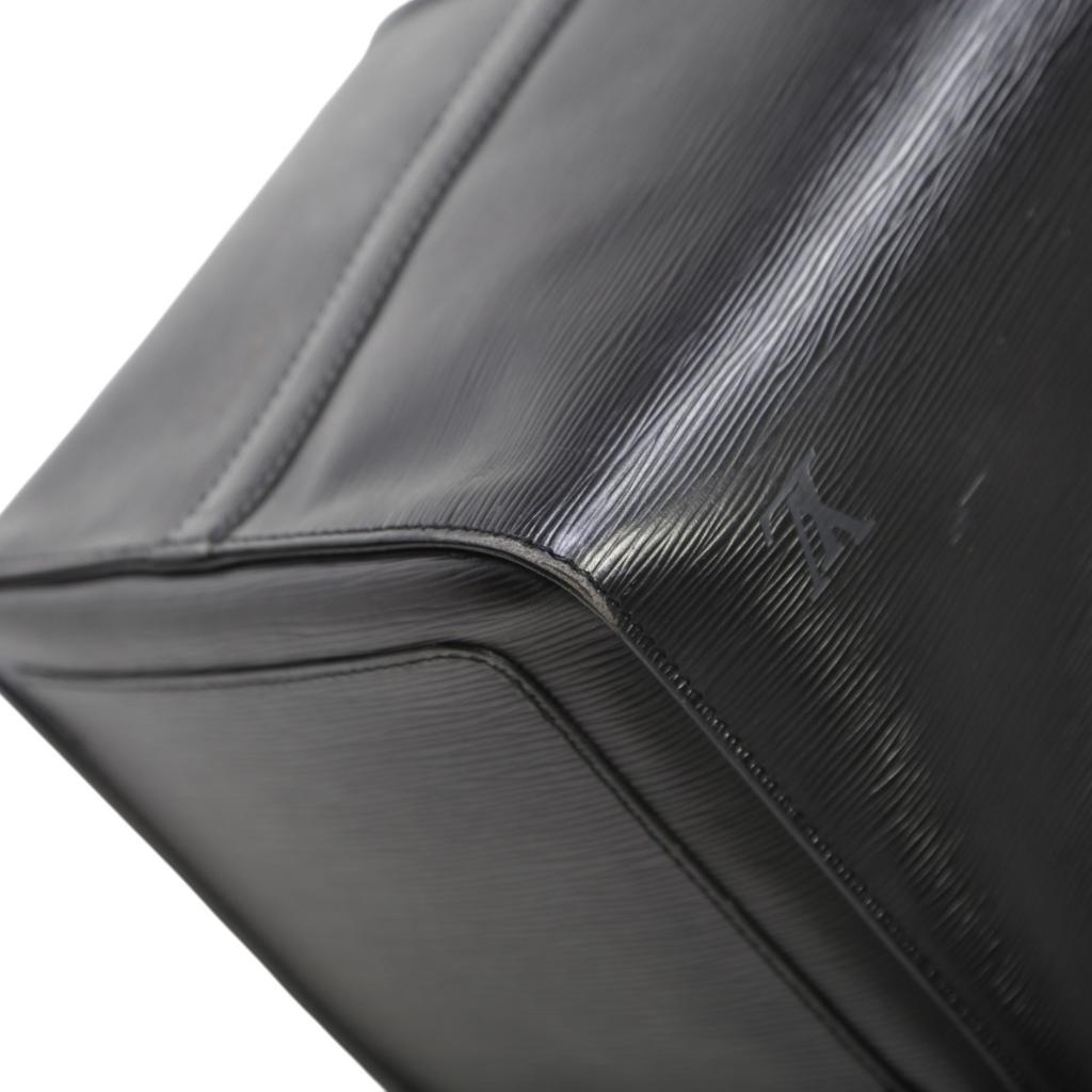 LOUIS VUITTON Epi Kiepol 50 Boston bag Epi Leather black unisex M42962 Used