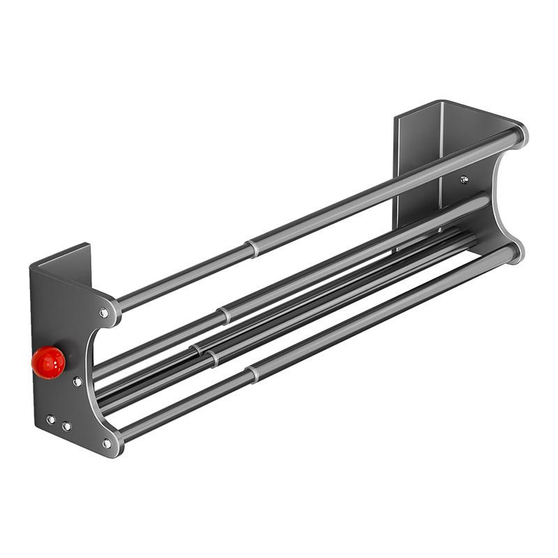 Magnetic Telescopic Shoe Rack: No-Drill, Easy-Install Multi-Layer Storage Cabinet