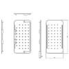 Plate Takara Standard Kitchen Sink Accessories Drain Plate [41510853 Mizukiri SF]