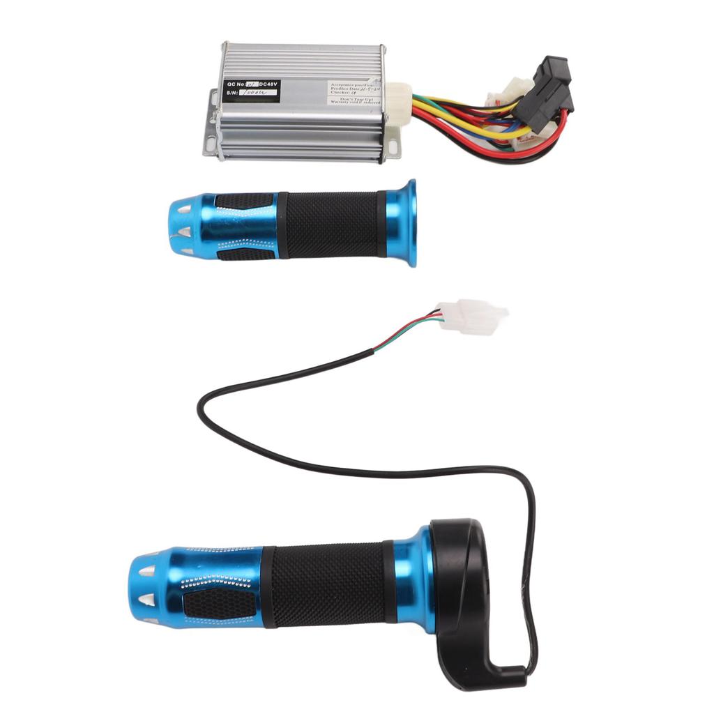48V 1000W Motor Brushed Speed Controller with Throttle Twist Grip Waterproof for Electric Scooter Bike