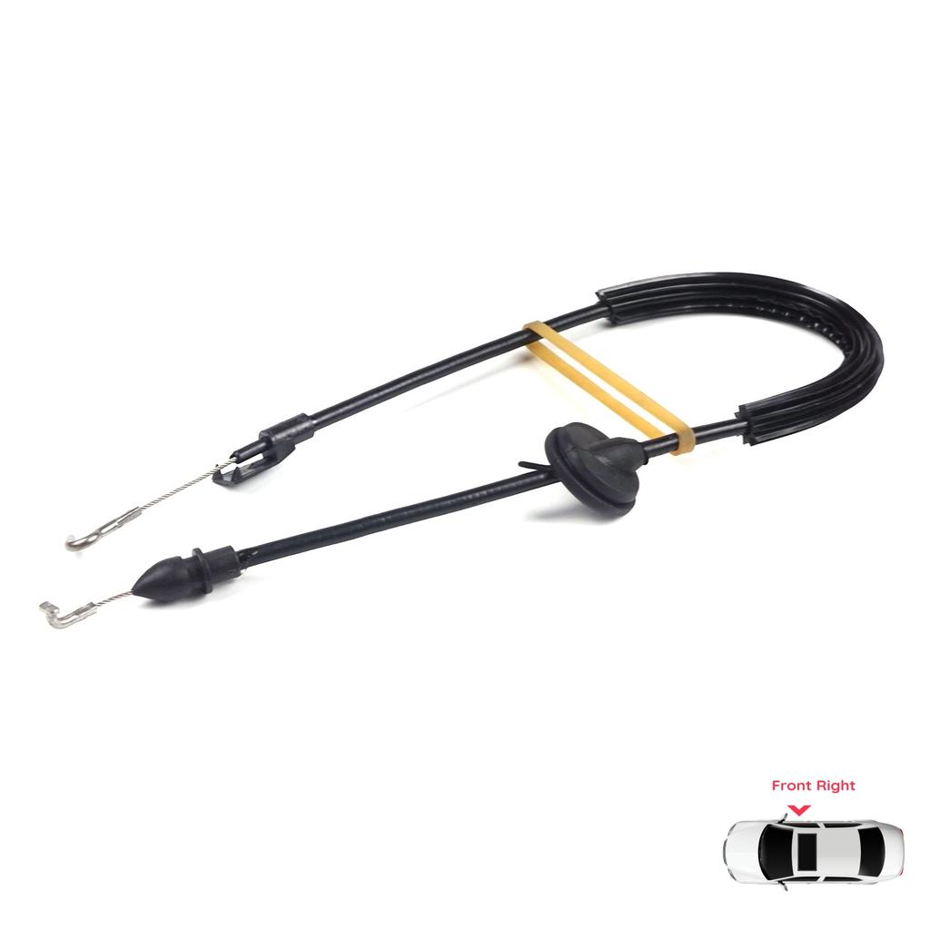 BDP198 Inner Door Release Latch Bowden Cable Front Right 58 Cm For VW Caddy MK3 2K 2004-2015 Touran MK1 1T 2003-2015 2K0837114B