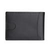 Men's Genuine Leather Wallet with Apple AirTag Holder, Dollar Clip, Anti-Demagnetization, Anti-Theft.