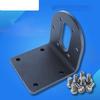 Aluminum 37mm Eccentric Axles Gear Motor Mounting Frame Easy Assembly Vibration Resistant Mount for Industrial Equipment