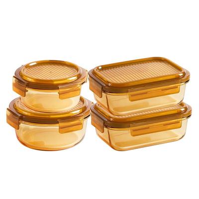 Glass Food Storage Container Set
