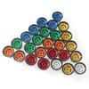 30PCS/ lot AG3 AG2 24X15mm Rotary Switch Knobs Assorted Set 5/6 Colors WH148 Potentiometer Knob Volume Control Knob Cap Kit
