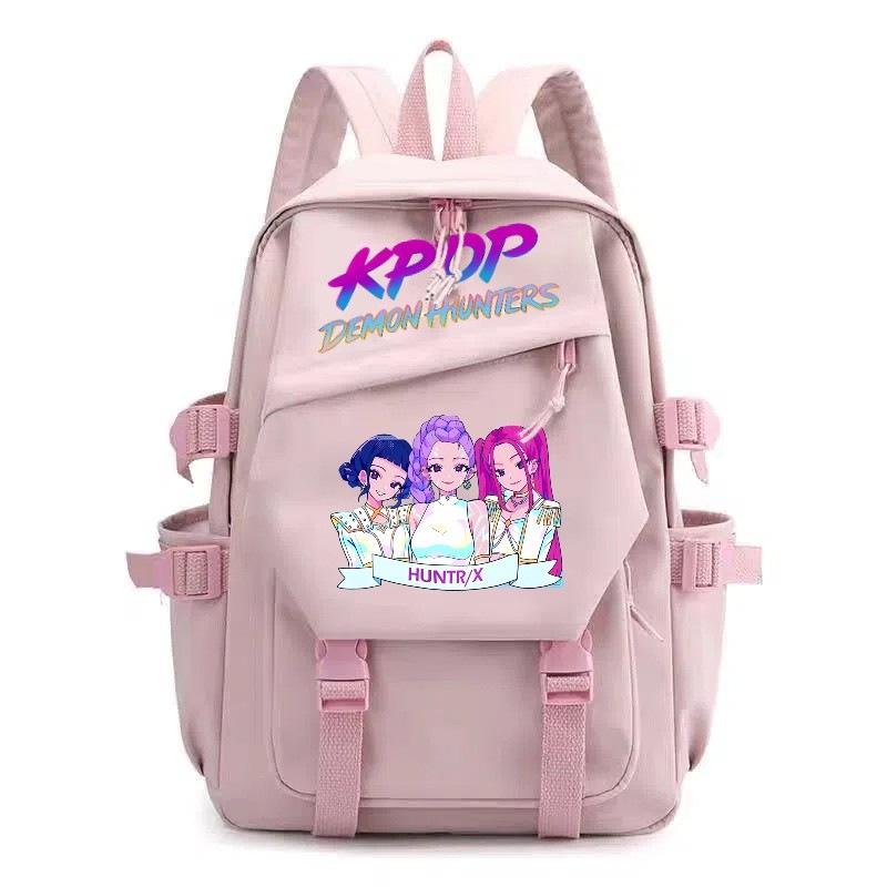 Kpop Girl Group Surrounding Korean Version Of College Style Backpack Large Capacity Primary And Secondary School Student Schoolbag
