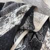 Luxury Butterfly Print Faux Cashmere Scarf: Warm, Stylish Color-Block Shawl for Women, Perfect Winter Neck Warmer
