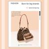 EverToner Bag Organizer Insert For l-v Noe Organiser Felt material Divider Shaper Protector Compartment Inner Bag Accessories