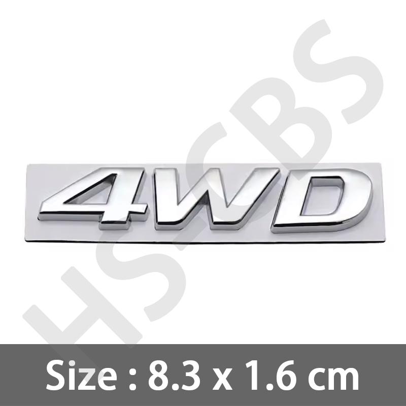 

3D Metal Car Emblem Logo Badge Tailgate Decal Sticker Car Styling серебряный