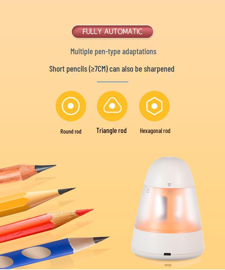 Fully Automatic Cartoon Electric Rotary Pencil Sharpener
