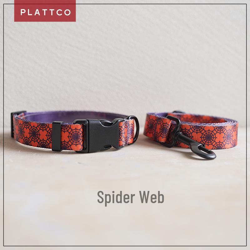 PLATTCO Soft Nylon Dog Collar & Leash PDC336 S
