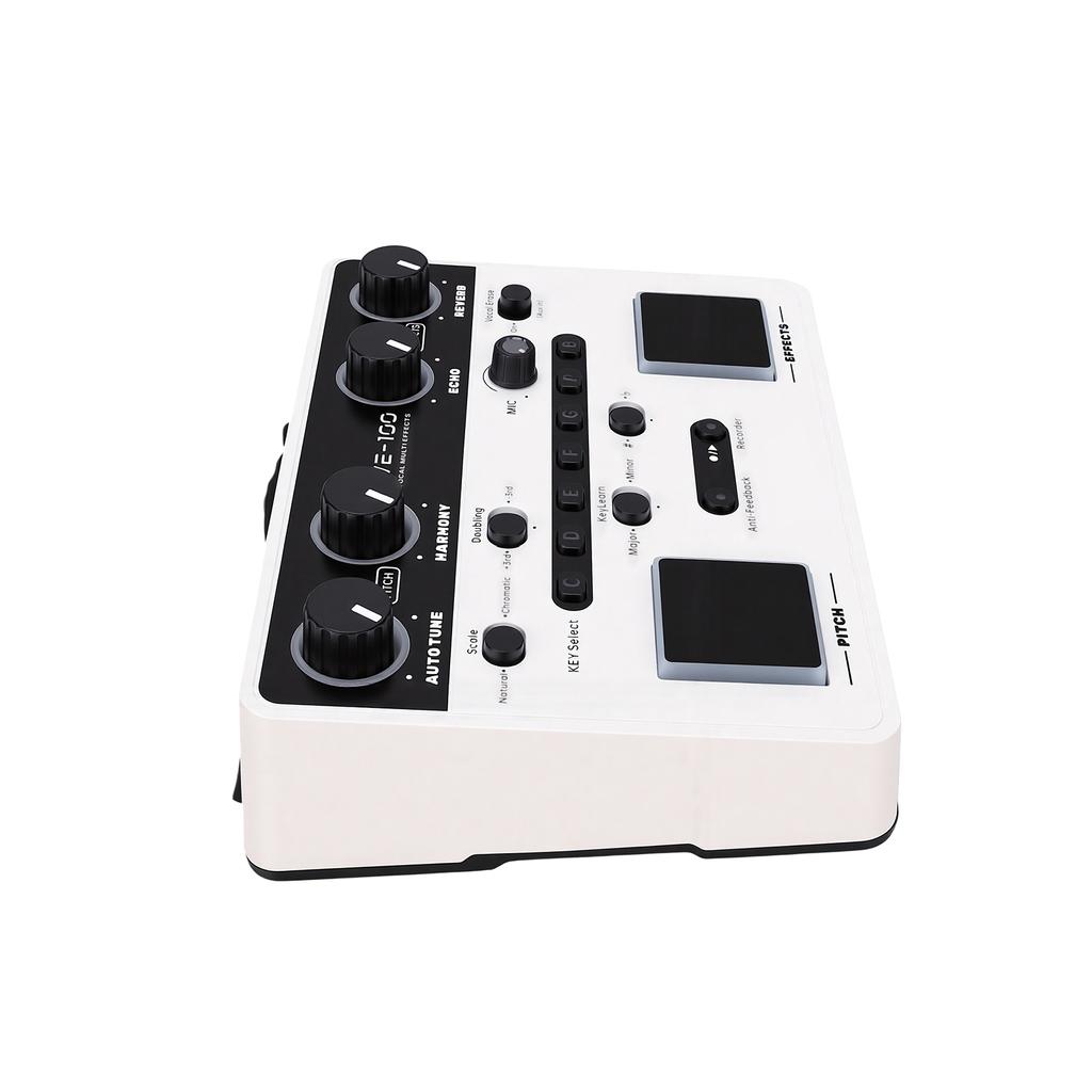 Gesangseffekte Prozessor mit Auto Pitch Harmonischem Gesangs-Eraser Looper OTG Sound Interface Heimstudio Aufnahme für