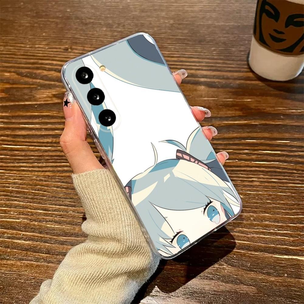 Anime M-MIKUS-S Phone Case For Samsung S23,23,22,30,21,10,9,8,7,Note20 Ultra,Lite,Ultra,5G,Plus,FE,Soft Transparent Case