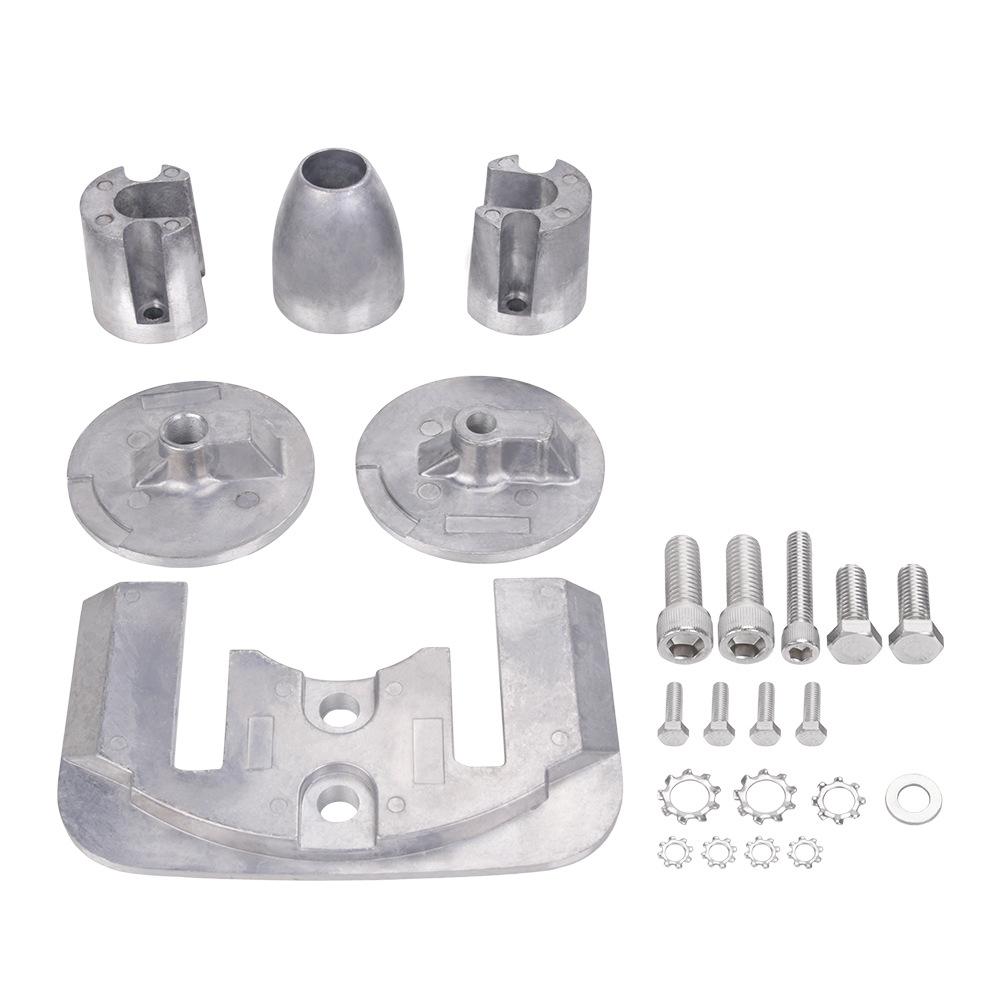 For Mercury Bravo 2/3 & MerCruiser 1989-2003 – Outboard Anode Kit CMBRAVO23KIT, Aluminum, Corrosion Protection
