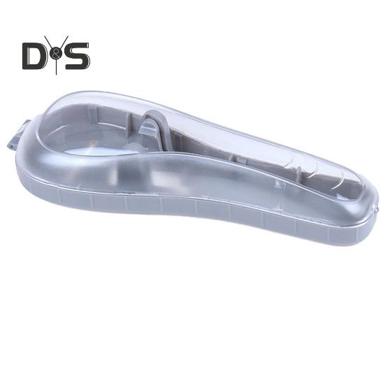 

Прозрачный ящик для хранения бритвы, портативный дорожный мужской ручной электронный бритвенный станок, держатель для триммера для бороды, контейнер, защитный чехол-органайзер серый