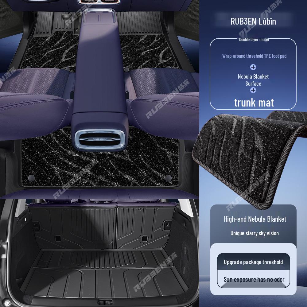 Lubbin TPE Floor Mats & Door Sill Protection for Leapmotor B01