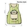Panda Waterproof Apron Sleeve For Kitchen Cooking And Home Use