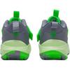 Nike Team Hustle D 12 Low Top Kids Lifestyle Shoes Gray Green HF6280-006
