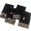 Black Embroidered Headscarf Wrap Shawl Women Indonesian Malay Style Modest Fashion Accessory