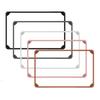 15.6 Inch Navigation GPS Screen Frame Cover Screen Silicone Protective Case for Xpeng G6 Interior Decoration Car Accessories