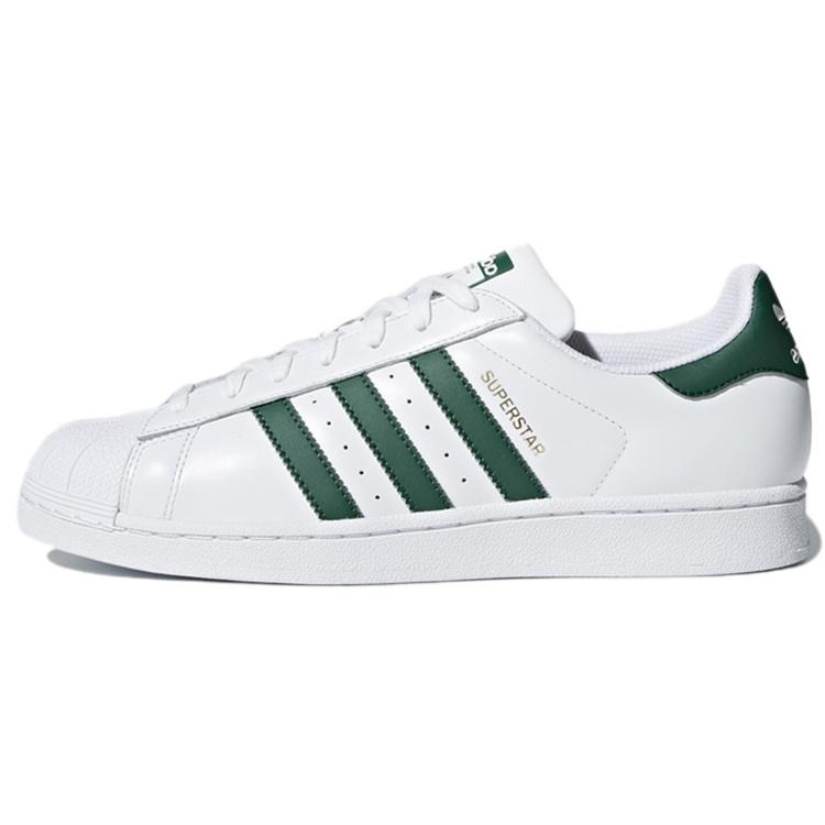 adidas originals Superstar White Dark Green Men s CM8081 EU 44