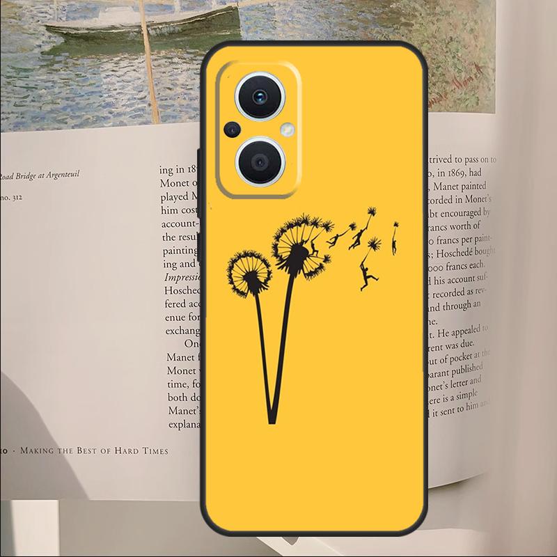 

Dandelion Cover For OPPO Reno 14F 11F 12F 13F 10 11 12 13 14 Pro 7 8 Lite OPPO Find X6 X8 X9 Pro Case OPPO Reno12 Pro