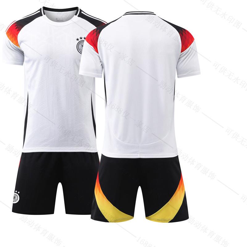Football training jersey 2024 European Cup Germany home black pants football jersey No. 13 Muller 8 Cross 6 kimeter #16