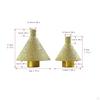 2 Pieces Diamond Beveling Chamfer Bit M10 Hole Enlarging Trimming Countersink