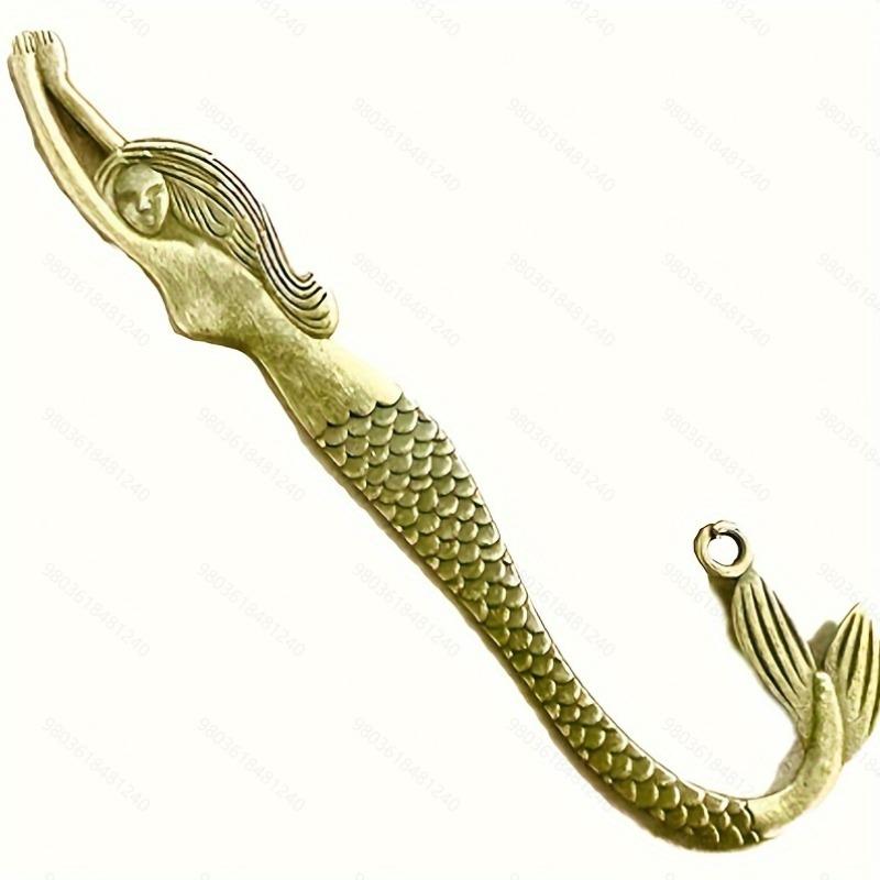 

1pc Mermaid Charms Alloy Bookmark Pendant Fashion Personality Jewelry Making Pendants
